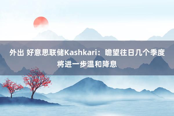 外出 好意思联储Kashkari：瞻望往日几个季度将进一步温和降息