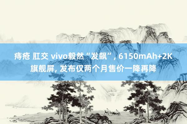 痔疮 肛交 vivo毅然“发飙”， 6150mAh+2K旗舰屏， 发布仅两个月售价一降再降